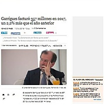 Garrigues factur 357 millones en 2017, un 2,2% ms que el ao anterior